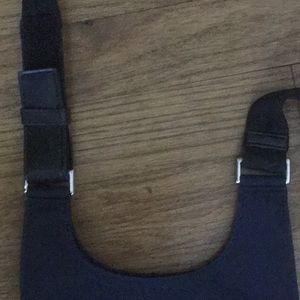 Nine West Bags - Nine West Navy Crossbody with black strap. Nine West Bags - Nine West Navy Crossbody with black strap.